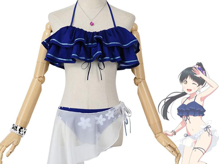 スクフェス 葉月恋 水着 コスプレ衣装 『ラブライブ！ スクール