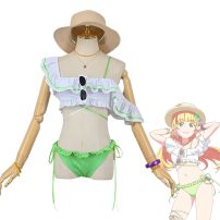 スクフェス 平安名すみれ 水着 コスプレ衣装 『ラブライブ！ スクールアイドルフェスティバル』 Liella! サニーオーシャン編 視線を釘づけ cosplay 仮装 変装(Love Live!（ラブライブ!） コスプレ衣装)