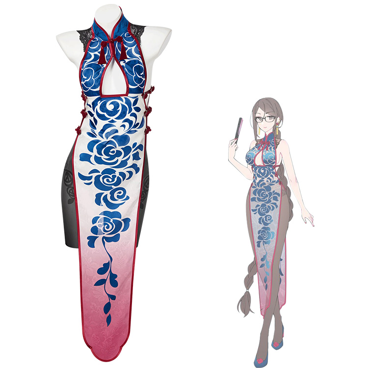 FGO Fate 虞美人 閑話休怠 コスプレ 衣装 FGO 虞美人 チャイナドレス 概念礼装 閑話休怠 コスプレ衣装 『Fate