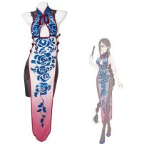FGO 虞美人 チャイナドレス 概念礼装 閑話休怠 コスプレ衣装 『Fate/Grand Order』 ハロウィン2022 cosplay 仮装 変装(FATEシリーズ コスプレ衣装)