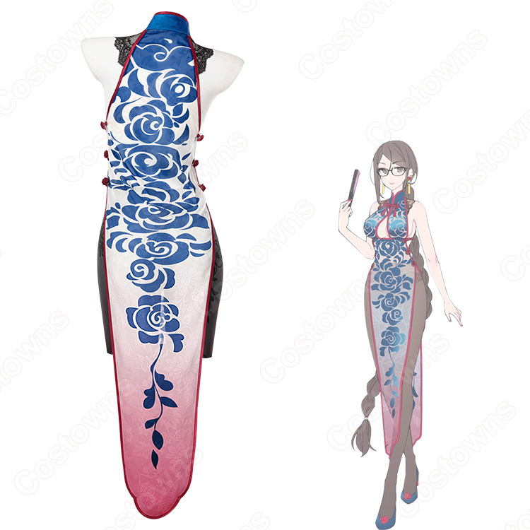 FGO 虞美人 チャイナドレス 概念礼装 閑話休怠 コスプレ衣装 『Fate