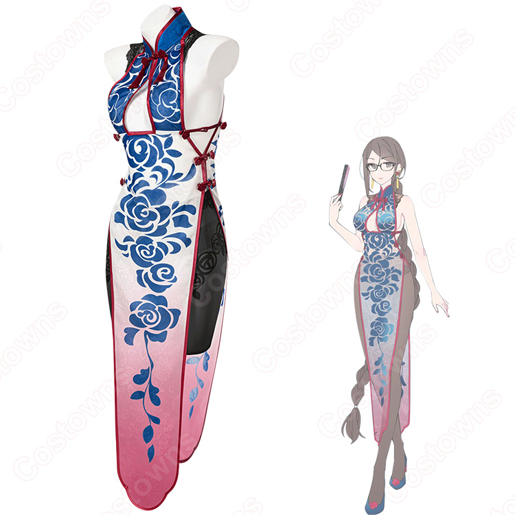 FGO　虞美人　コスプレ　コスプレ衣装 FGO 虞美人 チャイナドレス 概念礼装 閑話休怠 コスプレ衣装 『Fate