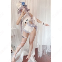 トミミ(Tomimi) 水着 コスプレ衣装 『アークナイツ/Arknights』 新コーデ 珊瑚海岸 安息の午夜DN04 cosplay 仮装 変装(202×202)