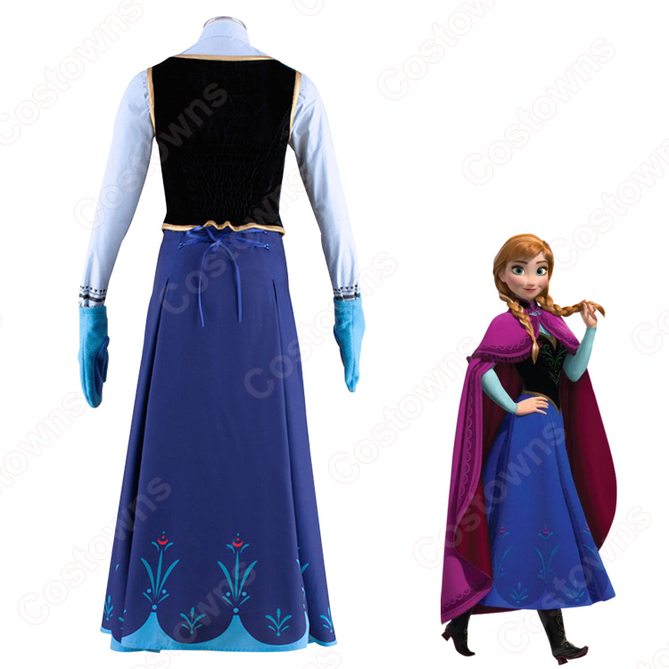 アナと雪の女王 コスプレ衣装 Amazon.co.jp: アナと雪の女王 アナ雪 2 アナ ドレス 大人