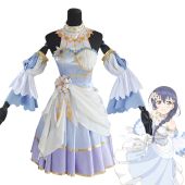 スクフェス 園田海未 コスプレ衣装 『ラブライブ！ スクールアイドルフェスティバル』 氷の幻想世界編 あつあつパンダまん cosplay 仮装 変装(ゲーム• アニメコスプレ衣装でおすすめの商品)