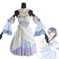 スクフェス 園田海未 コスプレ衣装 『ラブライブ！ スクールアイドルフェスティバル』 氷の幻想世界編 あつあつパンダまん cosplay 仮装 変装(Love Live!（ラブライブ!） コスプレ衣装)