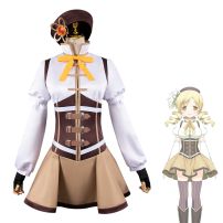 まどマギ 巴マミ コスプレ衣装『魔法少女まどか☆マギカ』 cosplay 仮装 変装(魔法少女まどか☆マギカ コスプレ衣装)