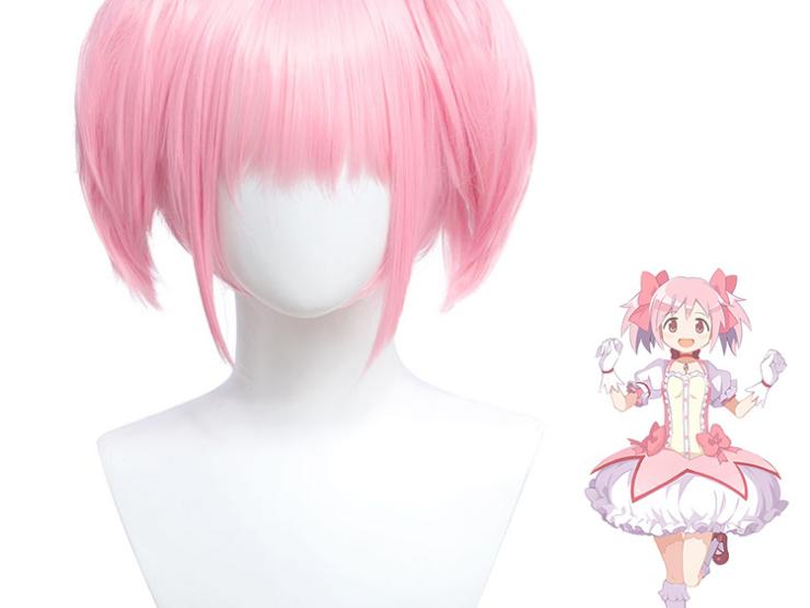 セット済みウィッグ　魔法少女まどかマギカ　鹿目まどか　コスプレ Amazon.co.jp: [zyh_cos] 【GUCOSUG】鹿目まどか 魔法少女まどか