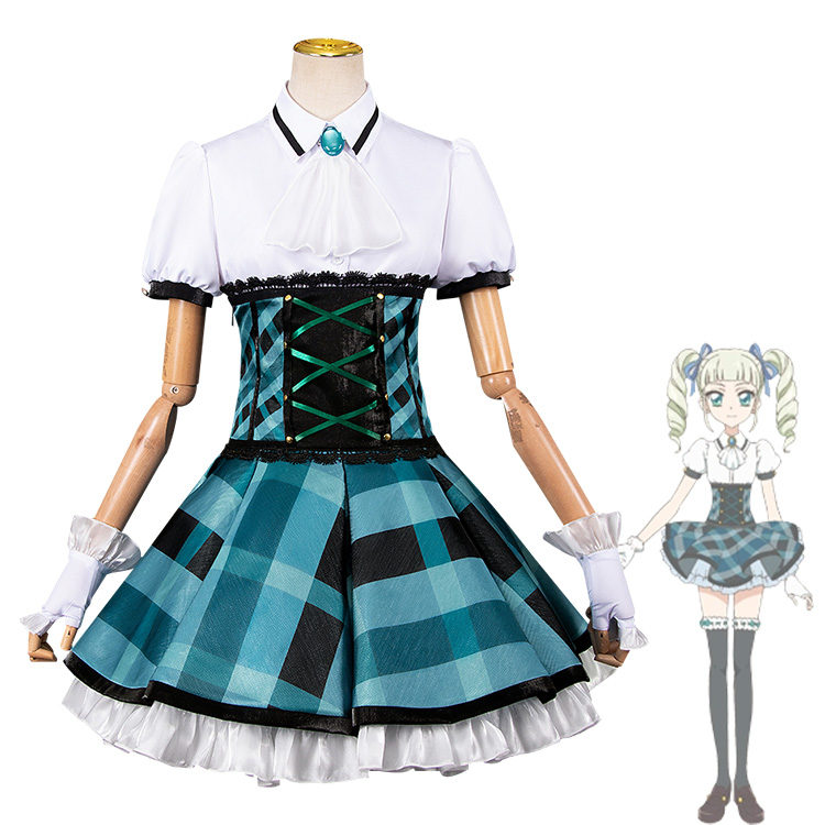 藤堂ユリカ コスプレ衣装 アイカツスターズ! 学園 制服風 可愛い アイドル風 c55bb1ed715a4dd58799694ff4d377