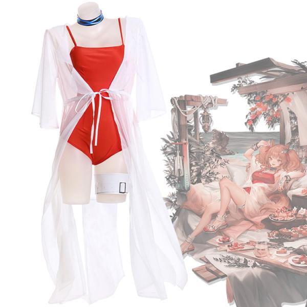 アークナイツ アンジェリーナ 夏の花弁 水着 コスプレ衣装元の画像