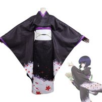 HUNTER×HUNTER カルト＝ゾルディック コスプレ衣装 黒 着物(その他 コスプレ衣装)