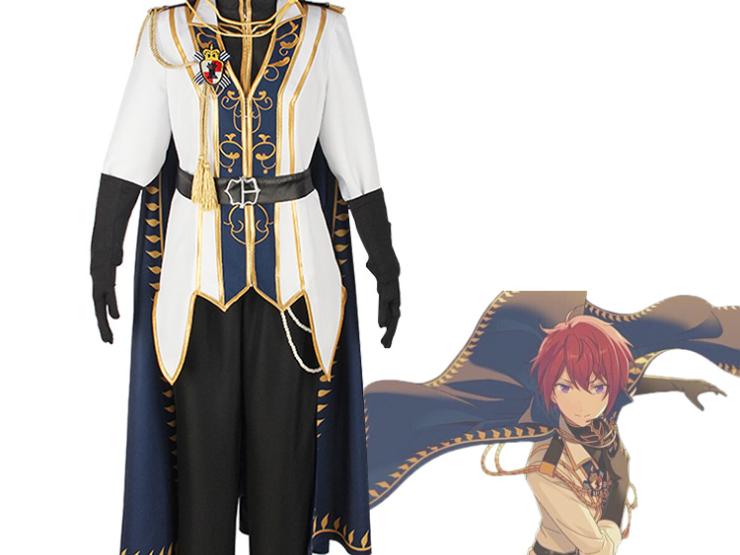 あんさんぶるスターズ Knights ジャッジメント 朱桜司 コスプレ 大人も着やすいシンプルファッション あんさんぶるスターズ