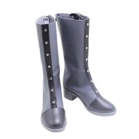 ホロライブ 女性VTuber 星街すいせい コスプレ靴 「みちづれ - From THE FIRST TAKE」 コスプレ シューズ コスプレ用 道具 男女兼用(コスプレ ブーツ（靴）)