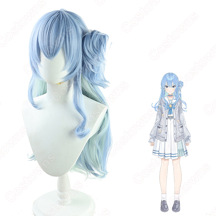 ホロライブ 女性VTuber 星街すいせい コスプレウィッグ - Costowns