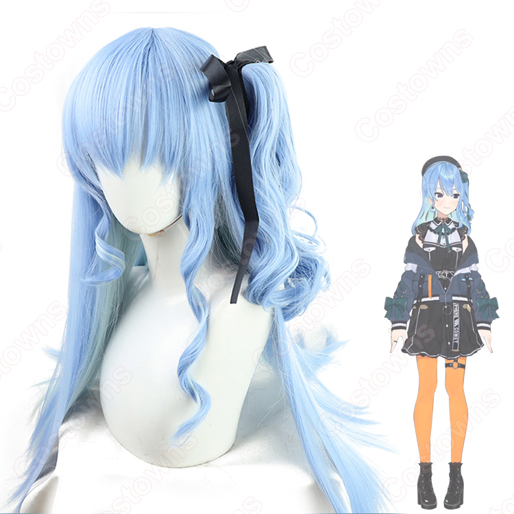ホロライブ 女性VTuber 星街すいせい コスプレウィッグ - Costowns