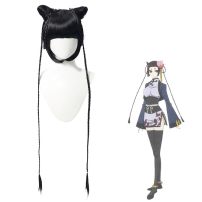 黒執事 劉の義妹 藍猫 コスプレウィッグ(コスプレウィッグ)