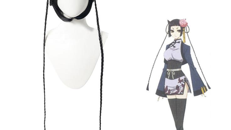 Amazon.co.jp: [SUQ] 黒執事 ランマオ コスプレ衣装 ウィッグ/髪