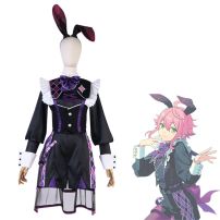 あんスタ！ 姫宮桃李 乱雲FUMBLE衣装 コスプレ衣装 『あんさんぶるスターズ！！』 スカウト！乱雲FUMBLE 暇つぶしバニー cosplay 仮装 変装(あんさんぶるスターズ! コスプレ衣装)