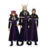 魔入りました！入間くん 悪魔学校 バビルス 教師 コスプレ衣装(魔入りました！入間くん コスプレ衣装)