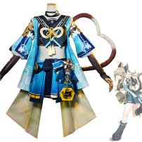 原神 綺良々 妖怪・猫又 コスプレ衣装(原神 コスプレ衣装)