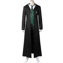 ホグワーツ・レガシー スリザリン 男子生徒 制服 コスプレ衣装 ホグワーツ魔法魔術学校のローブ(その他 コスプレ衣装)