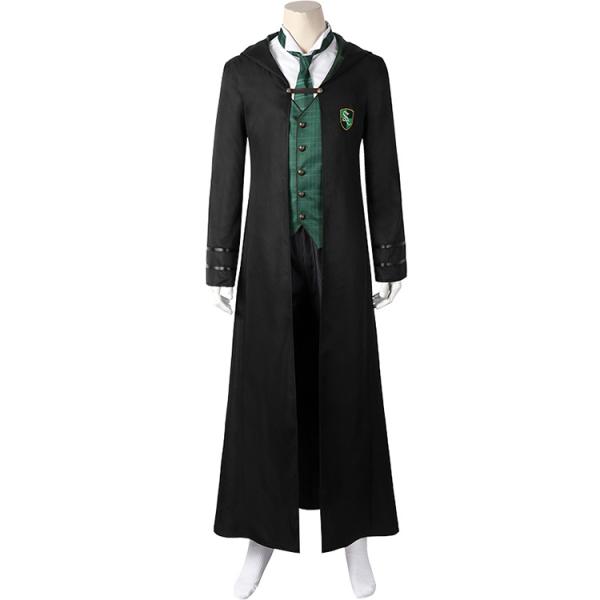 ホグワーツ・レガシー スリザリン 男子生徒 制服 コスプレ衣装 ホグワーツ魔法魔術学校のローブ元の画像