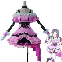 ラブライブ！スクフェス 東條希 KiRa-KiRa Sensation!（キラセン）の新R コスプレ衣装 『ラブライブ！ スクールアイドルフェスティバル』cosplay 仮装 変装(Love Live!（ラブライブ!） コスプレ衣装)