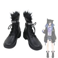 VTuber HOLOSTARS（ホロスターズ） 奏手イヅル コスプレ靴(コスプレ ブーツ（靴）)