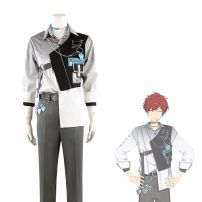 あんスタ！ ALKALOID & Double Face 夜に駆ける衣装 コスプレ衣装 『あんさんぶるスターズ！！』 天城一彩 白鳥藍良 礼瀬マヨイ 風早巽 三毛縞斑 桜河こはく cosplay 仮装 変装(あんさんぶるスターズ! コスプレ衣装)