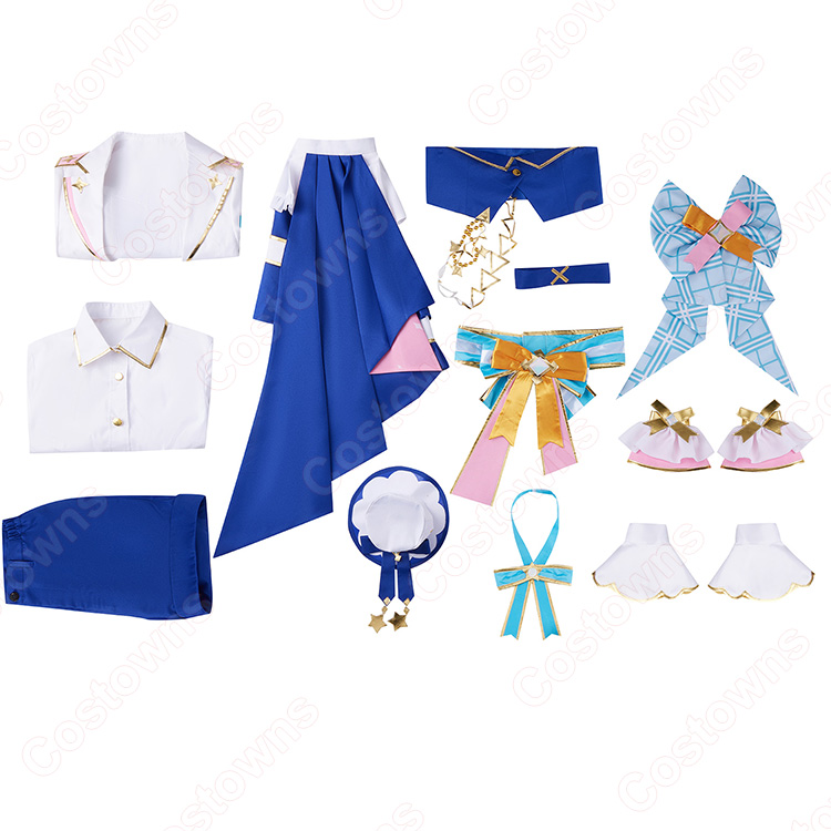 VTuber ホロライブ 桃鈴ねね ブライト衣装 コスプレ衣装 - Costowns