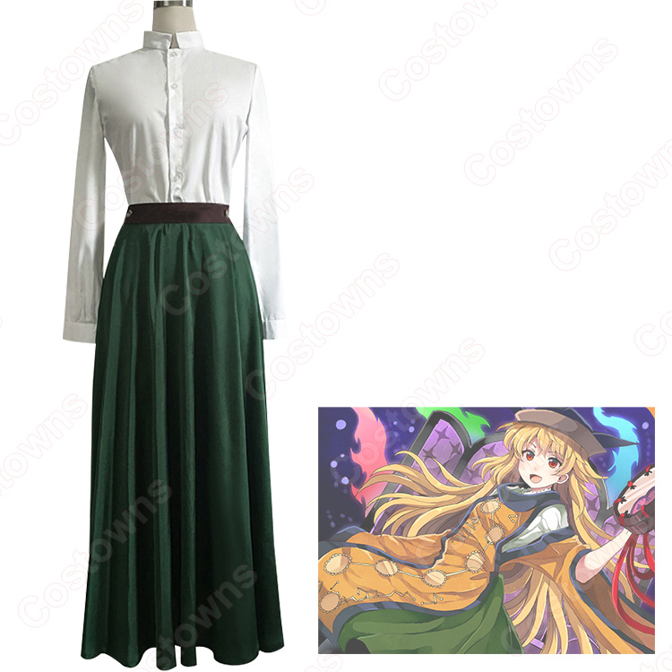 東方Project 摩多羅隠岐奈 究極の絶対秘神 コスプレ衣装 - Costowns