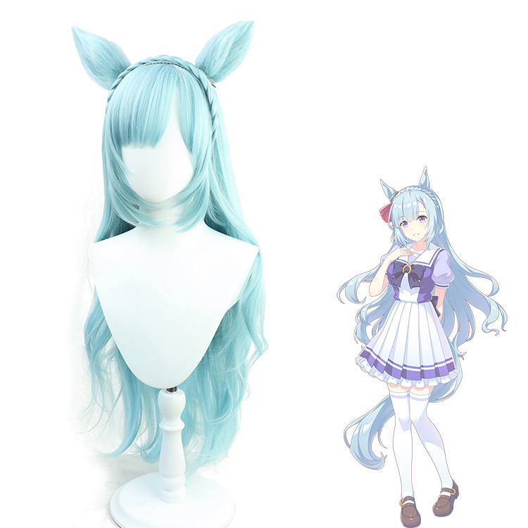 ウマ娘 プリティーダービー メジロアルダン コスプレウィッグ - Costowns