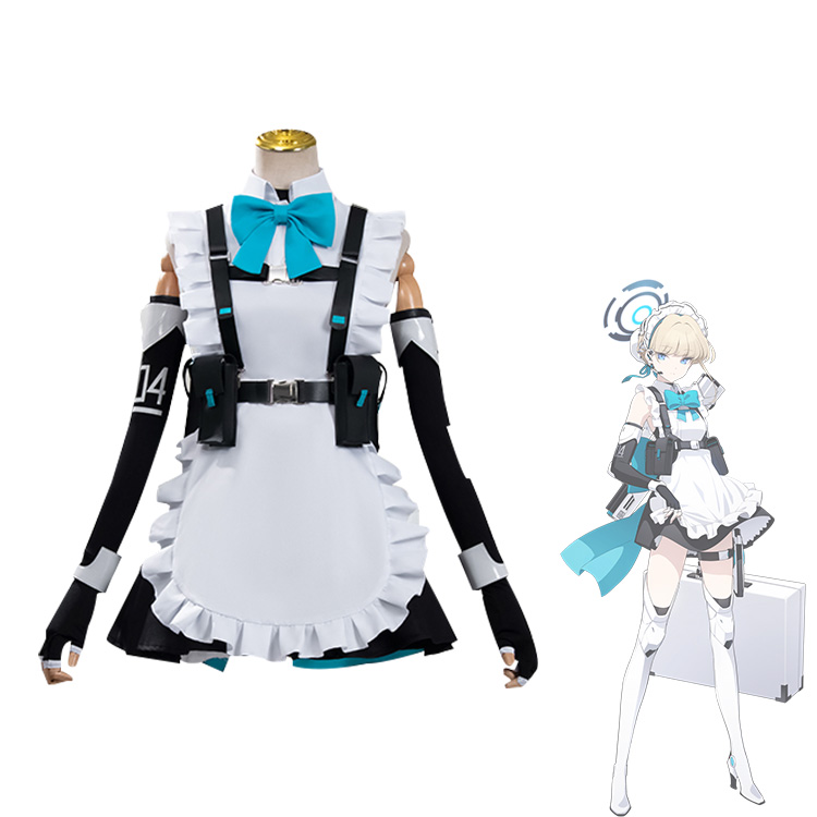 送料無料！！ブルアカ 飛鳥馬トキ コスプレ衣装 『ブルーアーカイブ -Blue Archive-』 メイド服