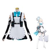 ブルアカ 飛鳥馬トキ コスプレ衣装 『ブルーアーカイブ -Blue Archive-』 戦闘服 メイド服(送料無料)