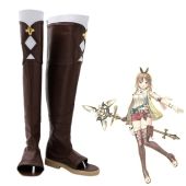 ライザのアトリエ 〜常闇の女王と秘密の隠れ家〜 ライザリン・シュタウト コスプレ靴(送料無料)