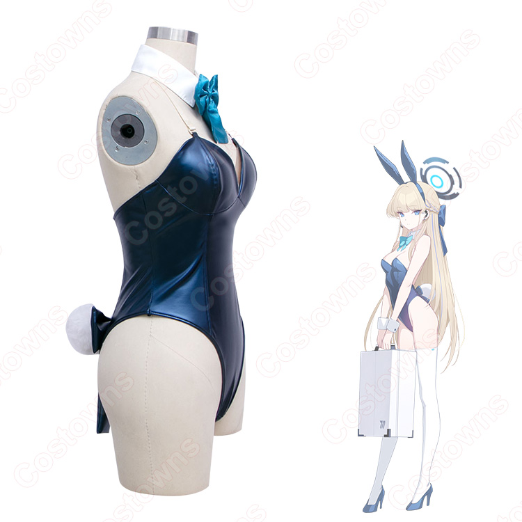 ブルアカ トキ コスプレ 衣装+ウィッグ バニー ブルーアーカイブ