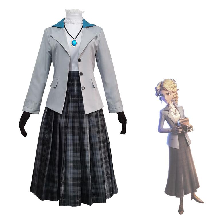 【カメラ付き】第5人格　記者　コスプレ服 IdentityV 第五人格 記者(アリス・デロス) コスプレ衣装 - Costowns