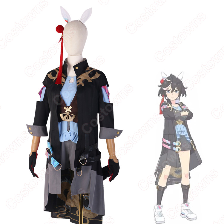 ウマ娘 プリティーダービー カツラギエース 勝負服 コスプレ衣装