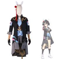 ウマ娘 プリティーダービー カツラギエース 勝負服 コスプレ衣装(ウマ娘 プリティーダービー コスプレ衣装)