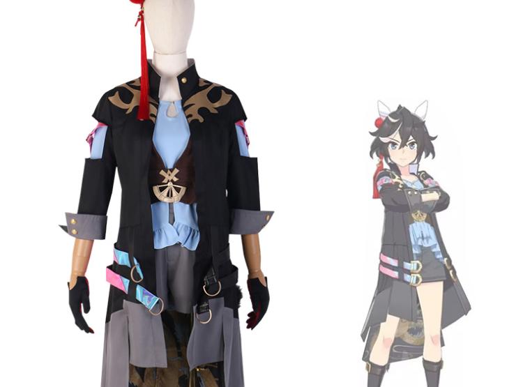 ウマ娘　ミスターシービー　勝負服　コスプレ　衣装　Ｍ Amazon.co.jp: [WANFU] ウマ娘 プリティーダービー