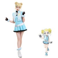 出ましたっ!パワパフガールズZ 豪徳寺みやこ ローリング・バブルス コスプレ衣装(その他 コスプレ衣装)