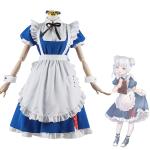 VTuber hololive（ホロライブ） がうる・ぐら メイド服 コスプレ衣装