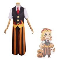 鬼滅の刃 煉獄杏寿郎 ハロウィン コスプレ衣装(鬼滅の刃 コスプレ衣装)