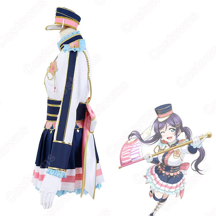 希少【値下げ中】らき⭐︎スタ　チアガール公式衣装　ACOS製 スクフェス 東條希 コスプレ衣装 『ラブライブ！ スクールアイドル