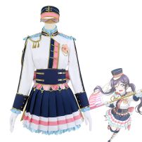 スクフェス 東條希 コスプレ衣装 『ラブライブ！ スクールアイドルフェスティバル』 チアガール編 気合の応援 cosplay 仮装 変装(Love Live!（ラブライブ!） コスプレ衣装)