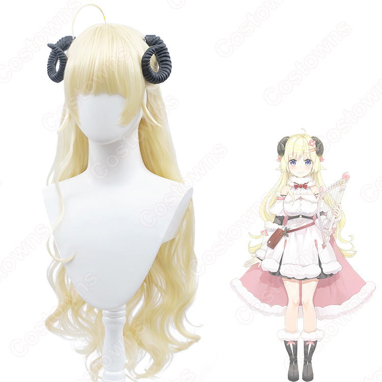 VTuber hololive（ホロライブ） 角巻わため コスプレウィッグ - Costowns
