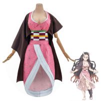 鬼滅の刃 竈門禰豆子 鬼化進行時 コスプレ衣装(鬼滅の刃 コスプレ衣装)