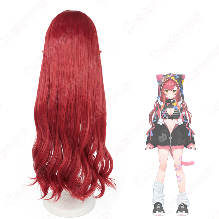 ぶいすぽっ！ 猫汰つな コスプレウィッグ - Costowns