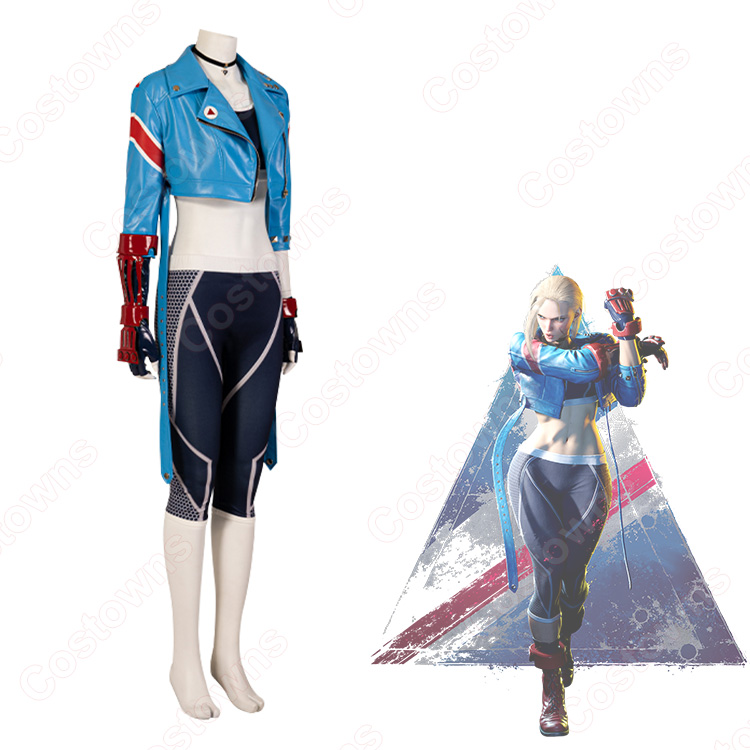 【ストリートファイター】キャミィ　コスプレ衣装+ウィッグフルセット【美品】 ストリートファイター】キャミィ コスプレ衣装+ウィッグフルセット【美