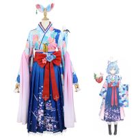 VTuber hololive（ホロライブ） 雪花ラミィ 正月衣装 コスプレ衣(ホロライブ（hololive） コスプレ衣装)